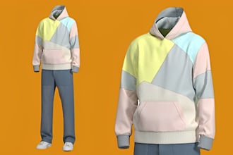 make 3d garment design 3d fashion second life clothing mockup virtual clothing