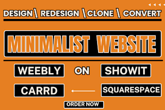 migrate transfer weebly wix showit carrrd to shopify squarespace website design