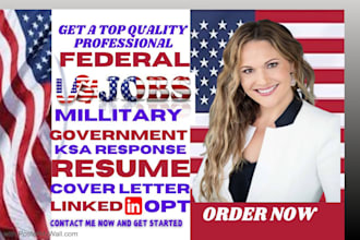 professionally create 24hrs ats resume writing, executive, or federal usajob CV