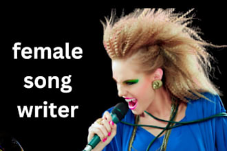 female songwriter female singer female pop singer female gospel singer