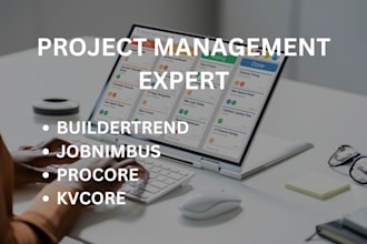 professionally setup buildertrend project management, CRM, and financial tools