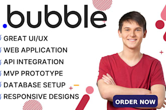 develop bubble mvp CRM app ai saas chatgpt bubble io developer