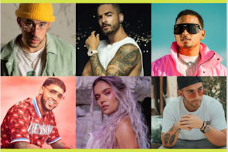 apple music promotion on popular reggaeton playlist