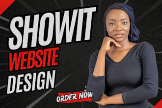 design, redesign and customize showit website or showit template