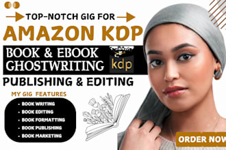 be your ebook ghostwriter, kdp ghost book writer, and nonfiction ghostwriter