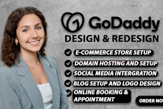 godaddy developer godaddy website design or redesign godaddy business wordpress