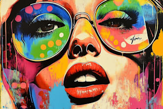 draw your pop art idea