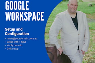 configure google workspace, gsuite setup and troubleshoot
