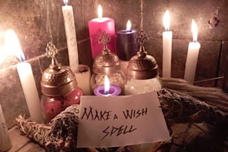 cast an extremely powerful wish spell within 24 hours
