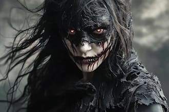make fantasy horror and any fantasy horror character