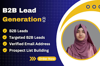 do b2b lead generation and verified email address