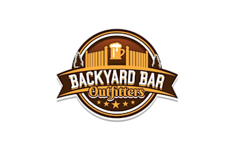 create wonderful and excellent bar logo design