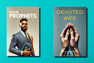 design and illustrate professional christian book cover