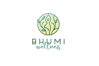 design simple earthy holistic health coaching business logo