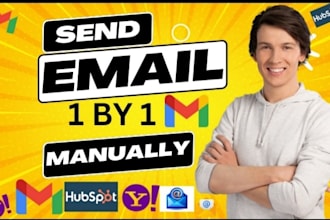 send emails manually 1 by 1 par day cold email marketing through