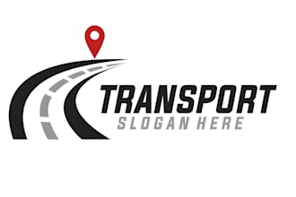 design modern construction, real estate, transport logo