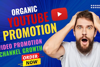 do organic youtube channel promotion video promotion for channel views and subs