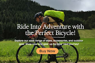 design luxe bicycle website shopify bicycle part ebike shop dropshipping store