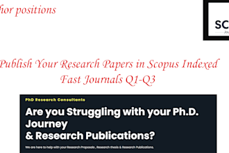 publish your papers in scopus index fast journals
