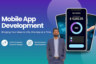 develop android and IOS app using flutter