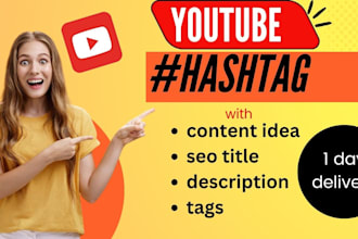do best youtube video SEO expert optimization title, description, hashtag