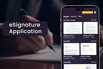 develop a custom e signature app like docusign