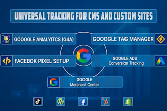 setup ga4 GTM facebook pixel capi and ecommerce tracking