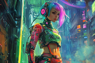 draw sci fi characters