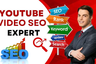 provide advanced youtube video SEO for organic growth and top rankings