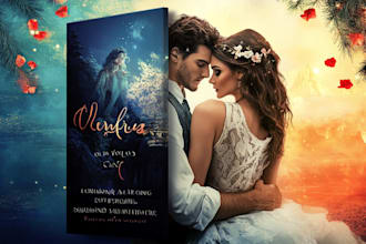 design professional romance and novel book covers