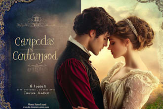 design a cover for your historical romance book