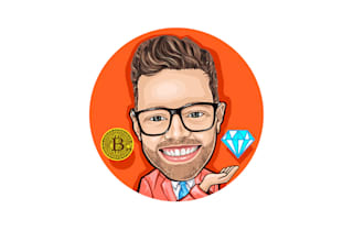 design caricature type image logo