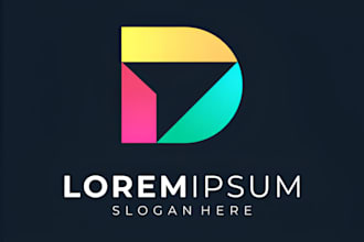 do unique modern minimalist logo without any copyright