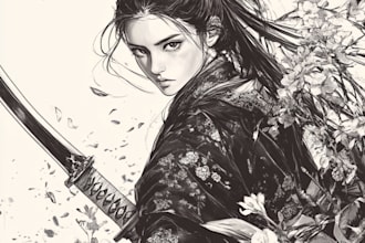 draw comic book art and comic book illustration