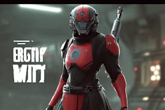 design your sci fi and star wars character