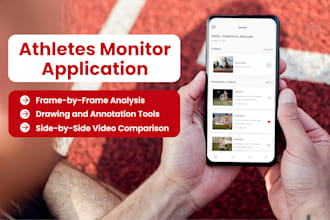 develop a  custom athlete monitoring app like coachs eye
