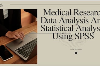 do medical research data analysis and statistical analysis using spss