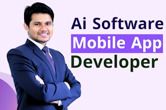develop ai software, ai mobile apps, ai web applications