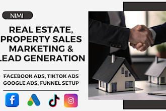do real estate lead generation facebook ads google ads campaign marketing funnel