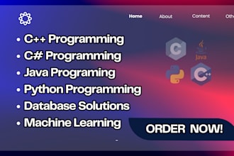 do dotnet development, cpp programming, c sharp programming, java programming