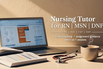 tutor nursing, rn, bsn, msn, pmhnp, dnp, fnp, agnp