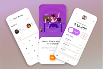 develop money transfer app virtual bank app investment app payment app