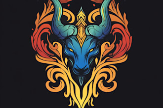 make a fantasy rpg logo dnd image for you