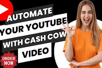setup youtube automation channel business and create cash cow videos