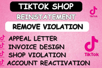 remove tiktok shop violation suspension for tiktok shop reinstatement