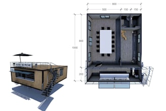 réalisation d un plan d étage 3d et 2d et rendu realiste