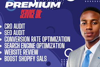 cro SEO audit to boost shopify sales conversion rate optimization website review