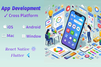 fix android app and ios app in react native or flutter