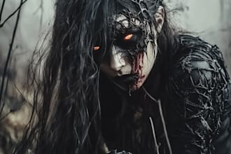 make fantasy horror and any fantasy horror character