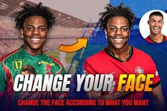 changing the face of the photo you want